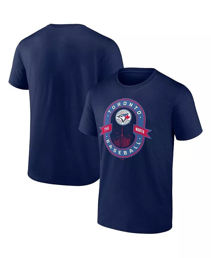 

Мужская темно-синяя футболка Toronto Blue Jays Iconic Glory Bound Fanatics
