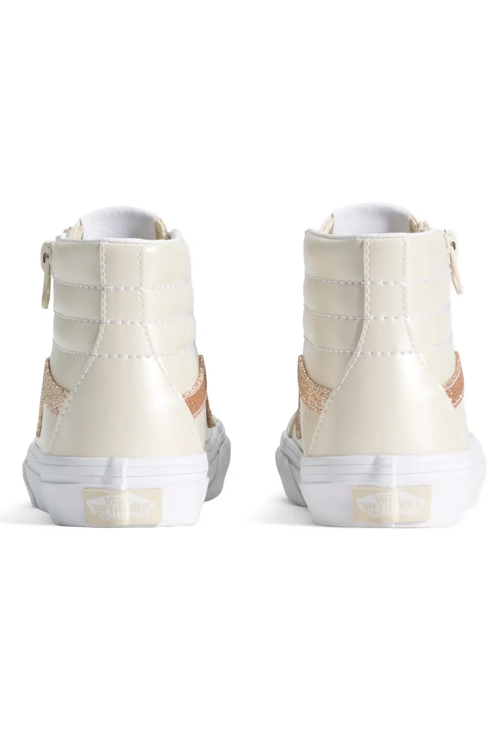 Детские кеды на молнии Sk8-Hi Reissue Side Zip Vans, Turtledove — фото 3