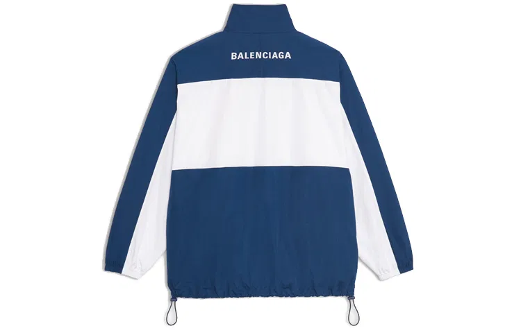 Детская куртка с принтом Balenciaga, Blue White — фото 3