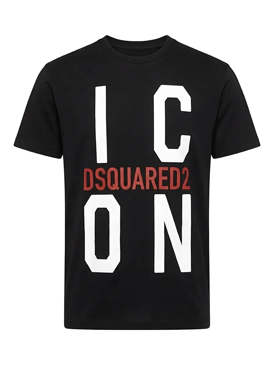 Футболка DSQUARED2 черного цвета