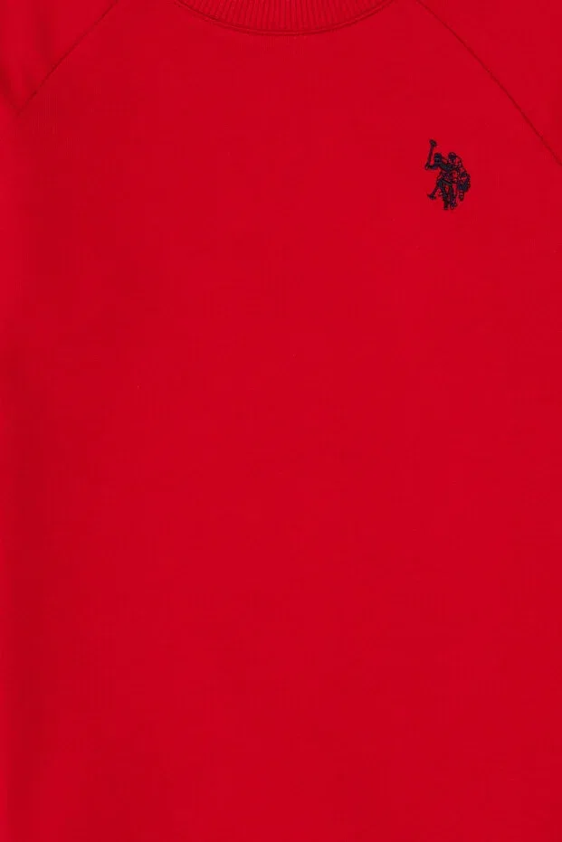 Детские свитшот для мальчиков хлопковый U.S. Polo Assn., Red — фото 3