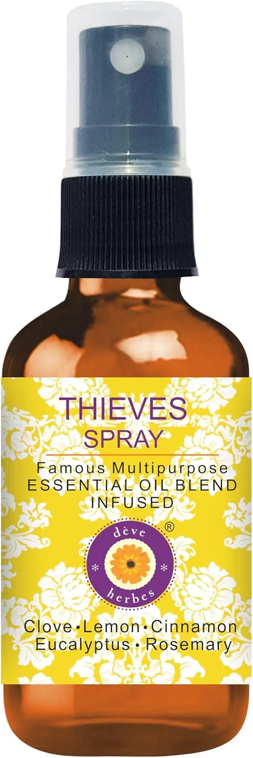 Многоцелевой спрей с эфирными маслами Thieves, Deve Herbes, 50 мл