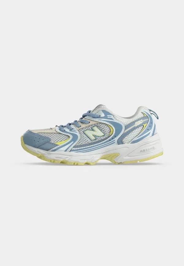 Кроссовки дышащие 530 New Balance Light Arctic Grey/White, белый/серый — фото 2