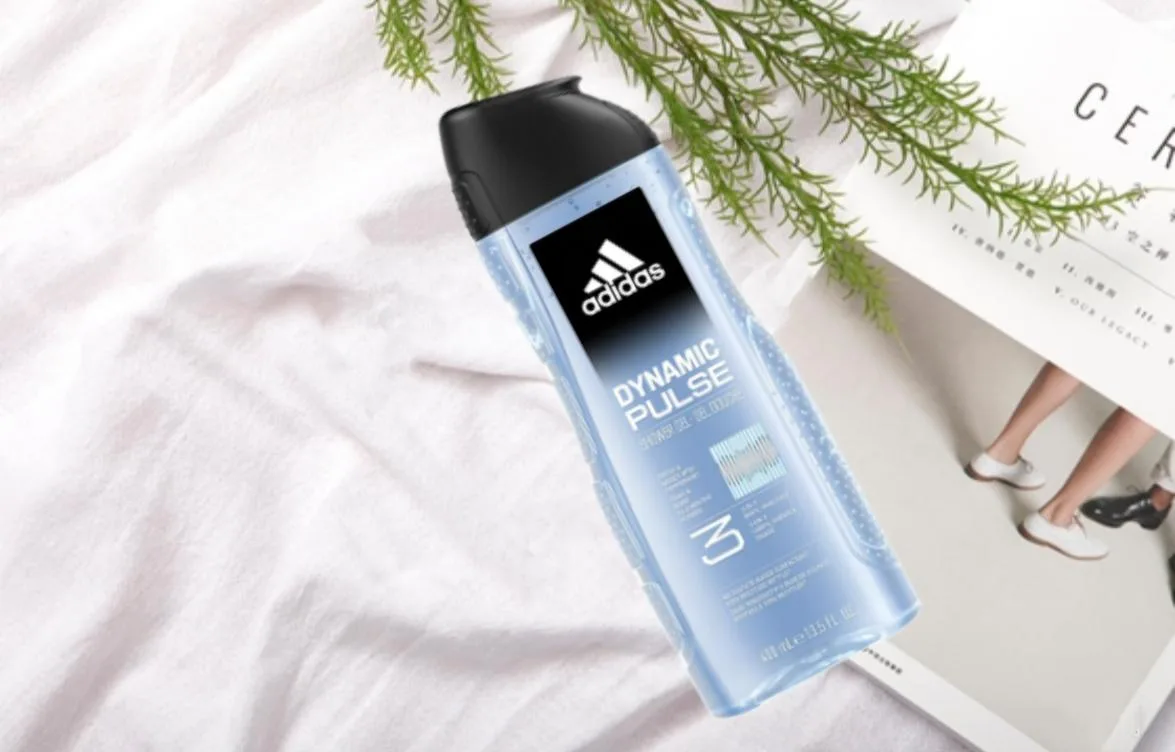 Adidas Гель для душа Active Pulse 3 в 1 успокаивающий с мыльным ароматом 400 мл, Sports Post-Workout Soothing 400ml — фото 4