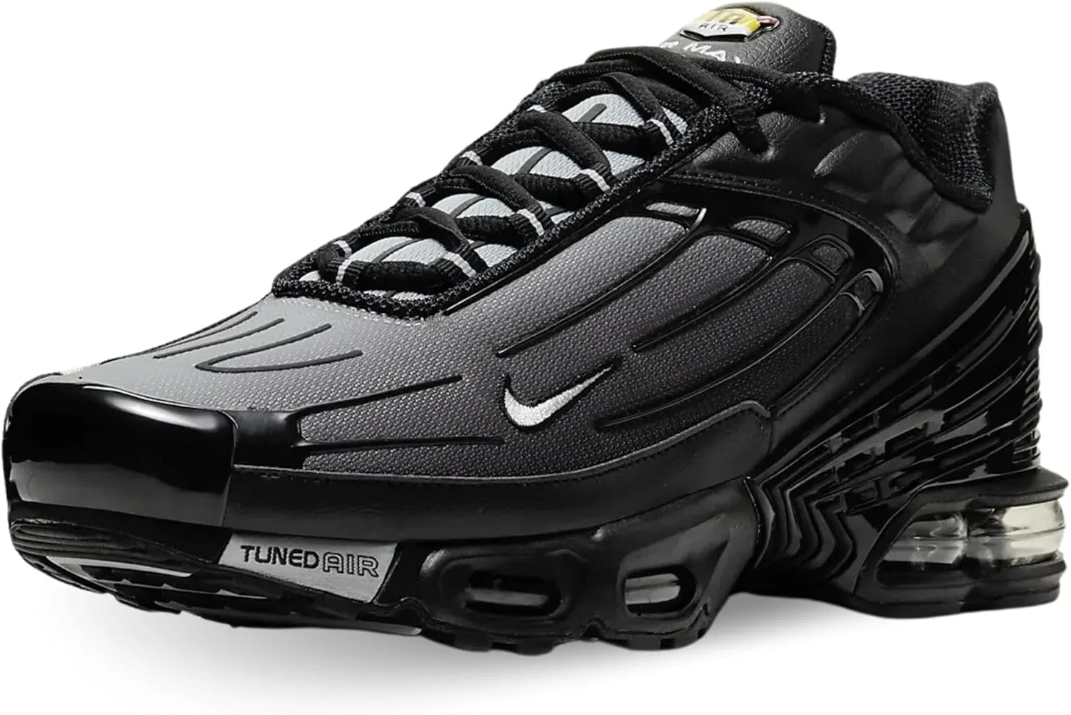 Мужские беговые кроссовки Nike Air Max Plus III, Black Wolf Grey Black