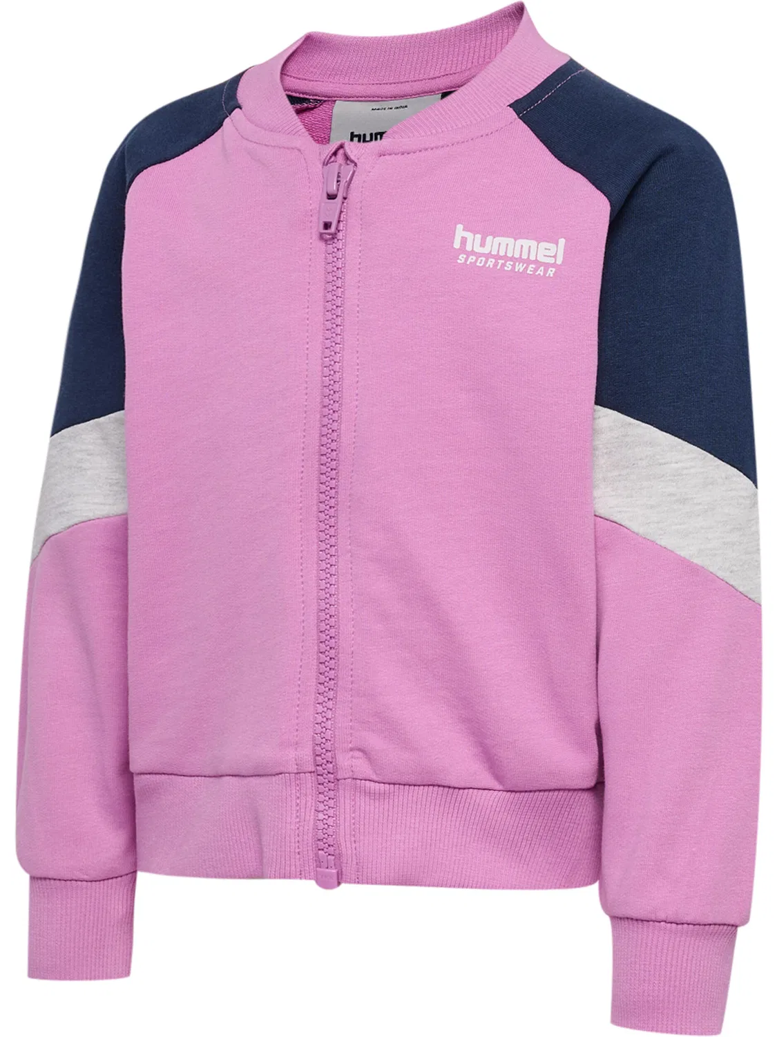 Детская куртка с молнией Hmlmini Hummel, Violett — фото 4