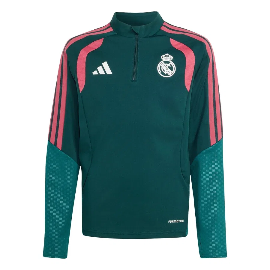 Футболка ADIDAS PERFORMANCE Performance Shirt 'Real Madrid 26/27 Tiro26 Competition' темно-зеленого цвета