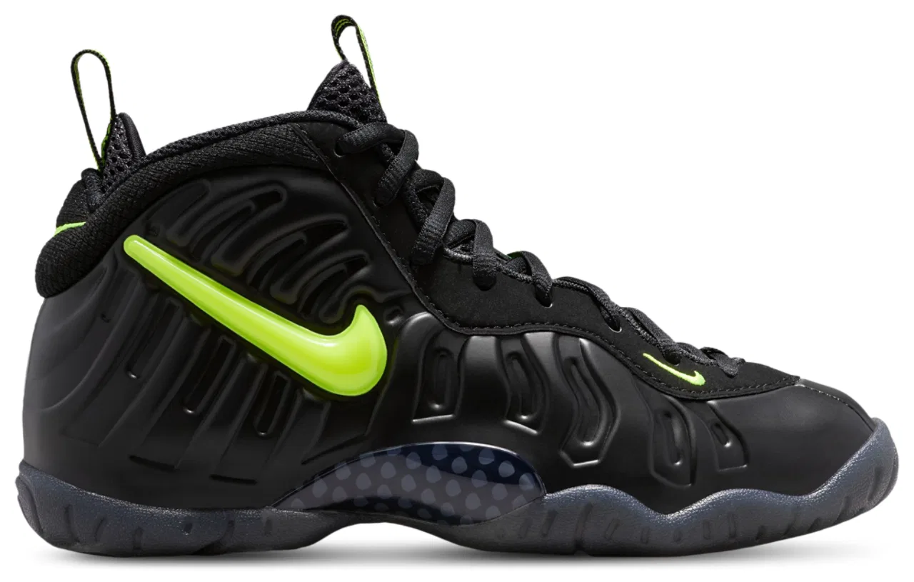 Кроссовки для мальчиков Little Posite Pro Nike, цвет Black/Voltage Yellow