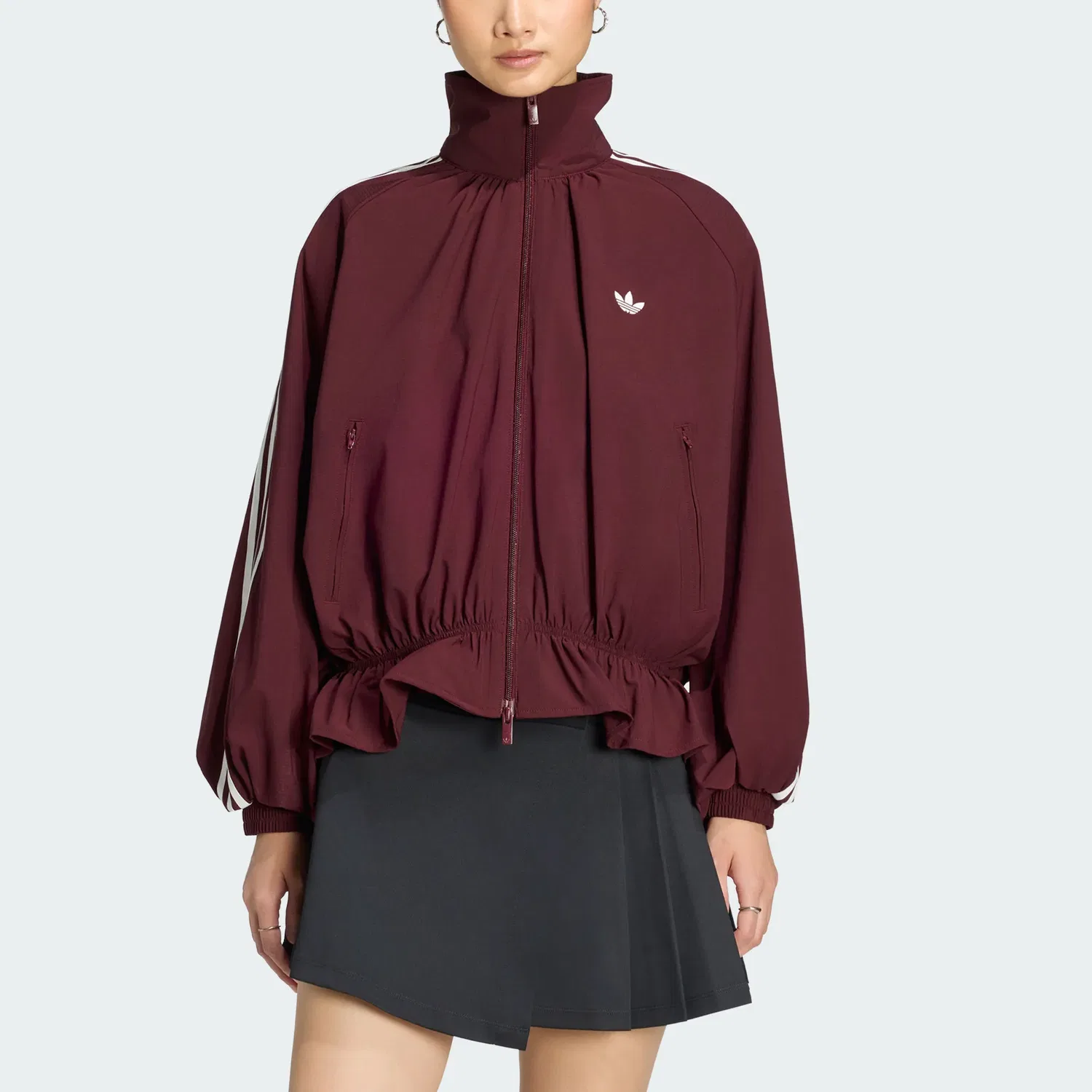 Женская куртка Adidas Originals, Dark Red — фото 4