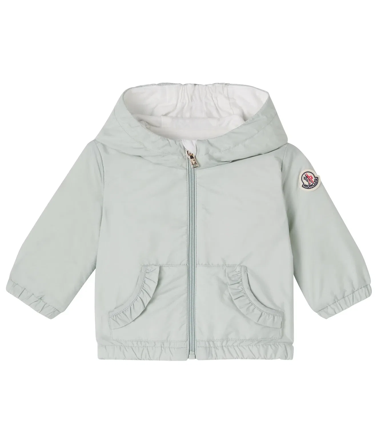 Легкая куртка с капюшоном Nigar Moncler Enfant, зеленый