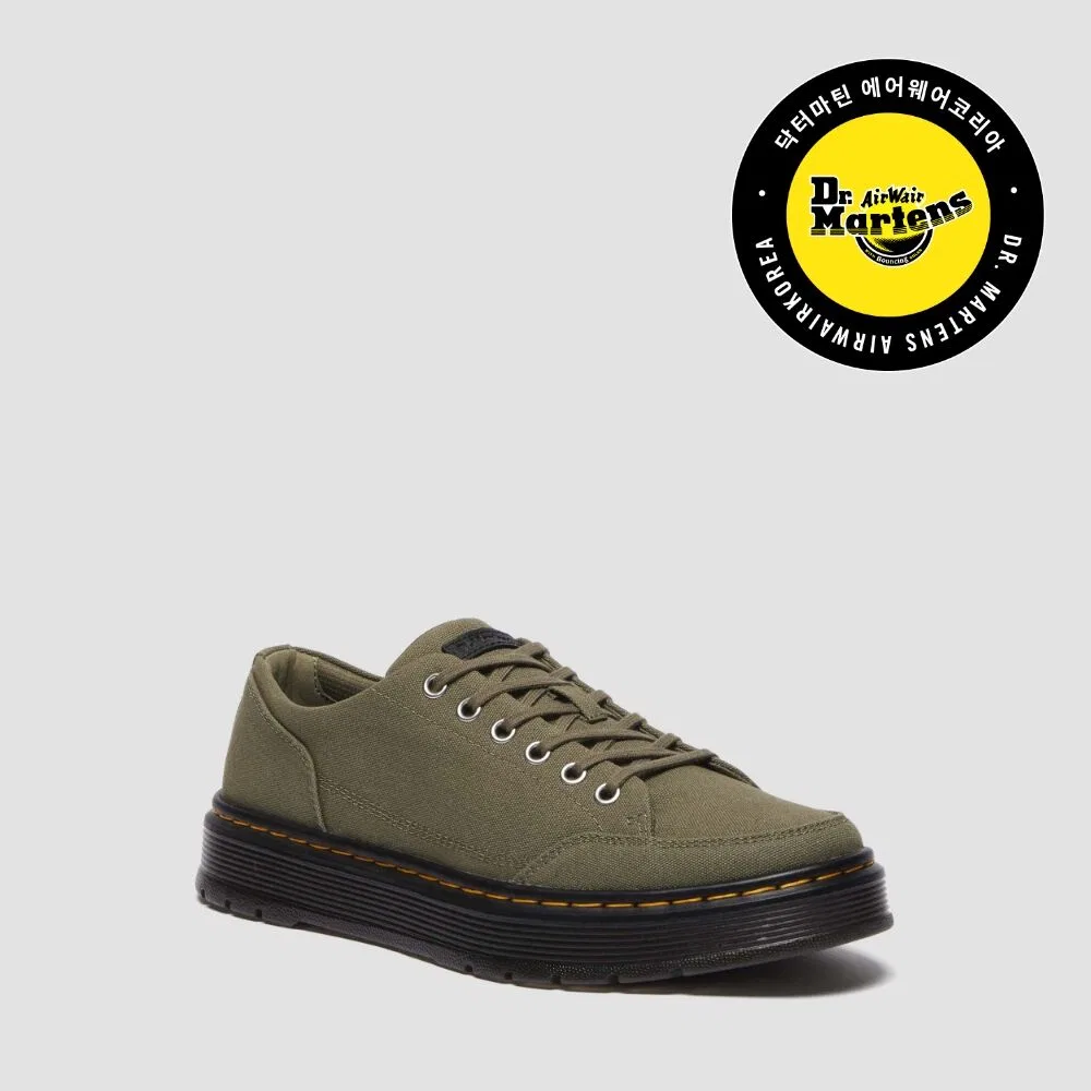 Мужские кроссовки Brookline цвета хаки от Dr. Martens