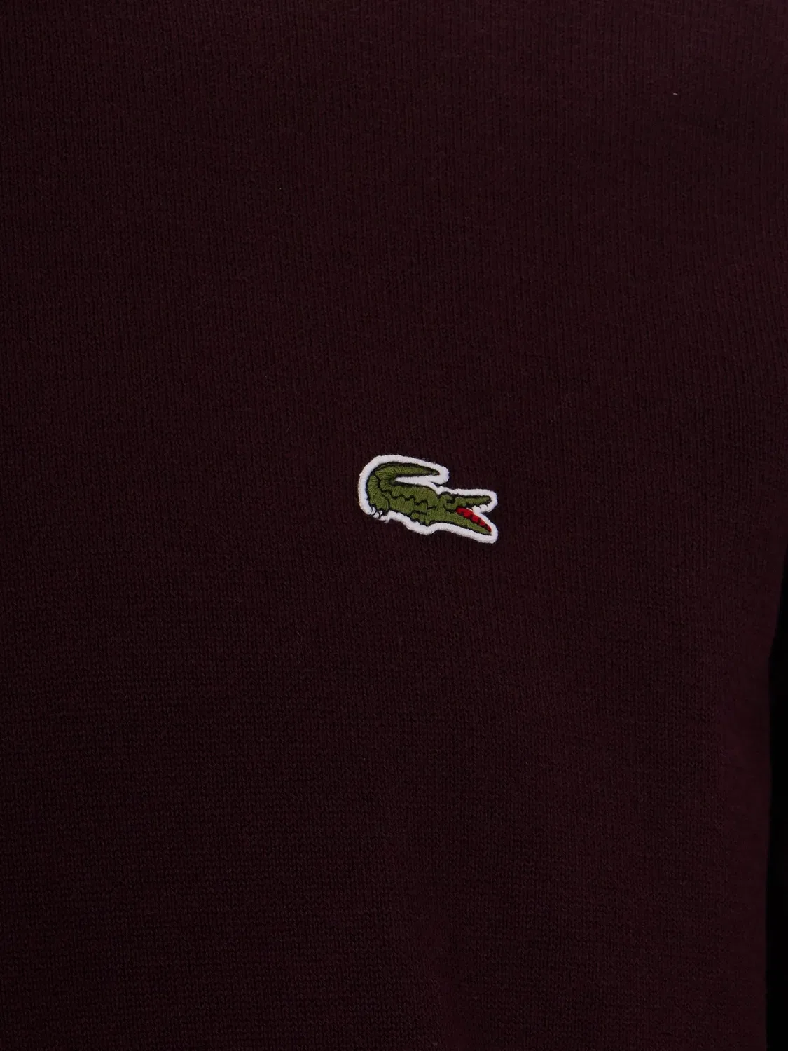 Свитер с нашивкой логотипа Lacoste, красный — фото 3