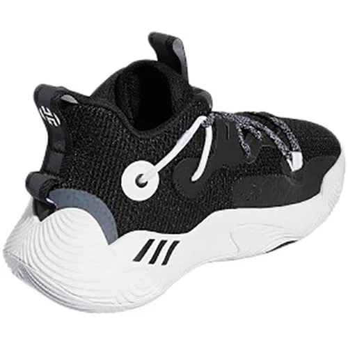 Детские кроссовки для мальчиков Harden Stepback 3j Adidas, Negbás Ftwbla Negbás — фото 3