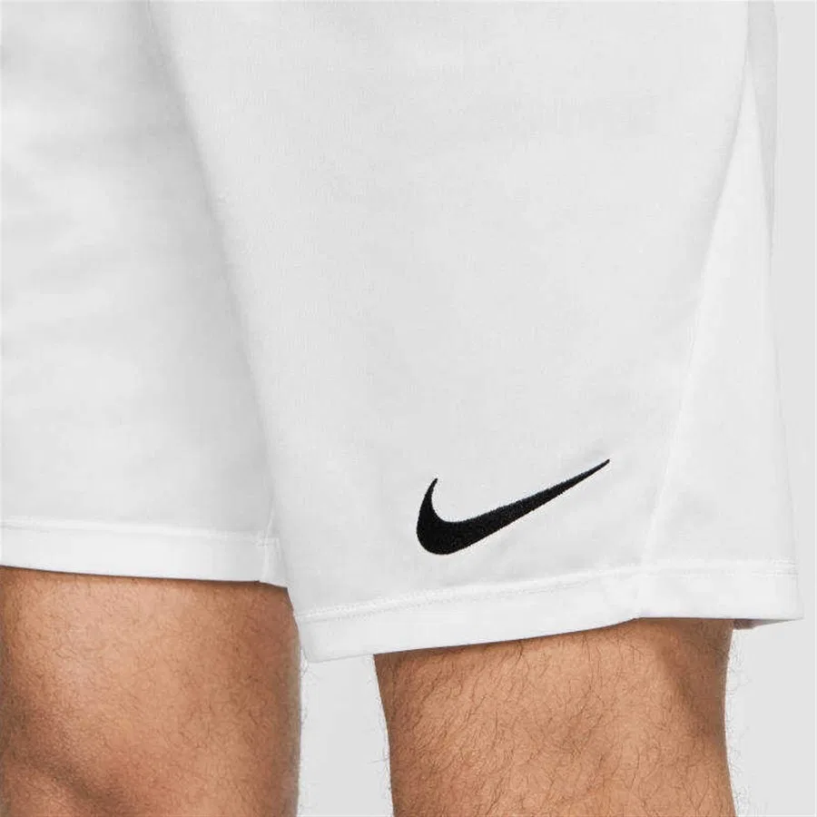 Мужские спортивные шорты Nike с принтом, модель Dri FIT Park III, Белый — фото 4