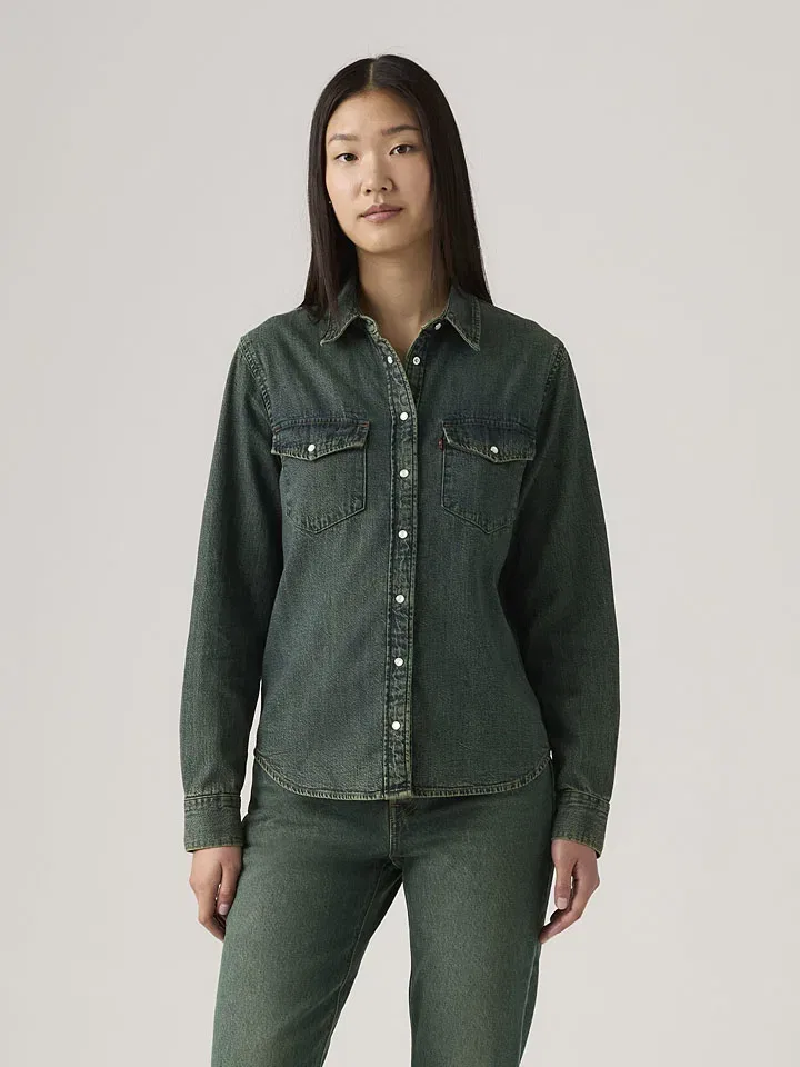 Рубашка джинсовая с длинным рукавом Levi'S, синий