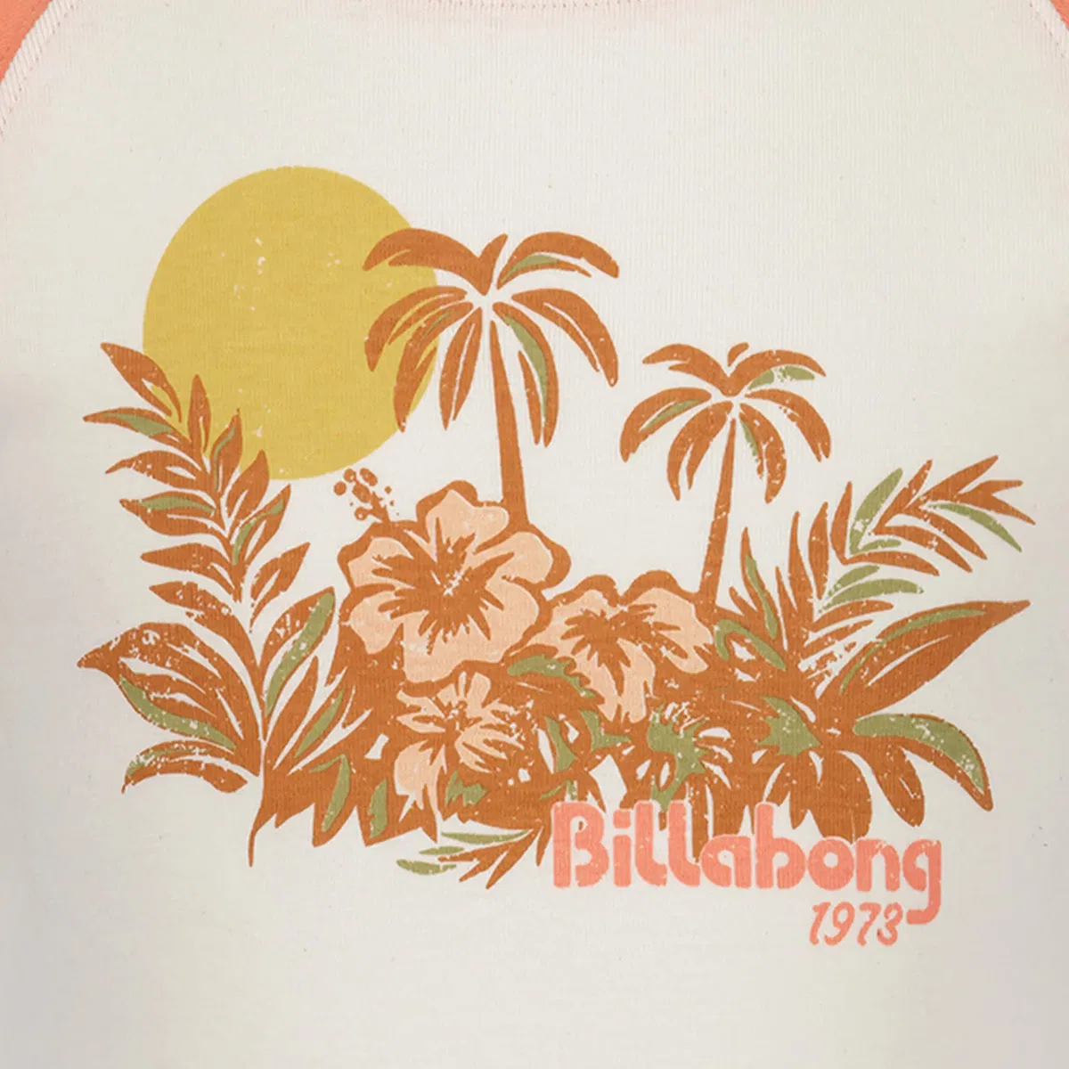 Детская футболка с принтом Retro Tropics Billabong, Desert Flower — фото 2