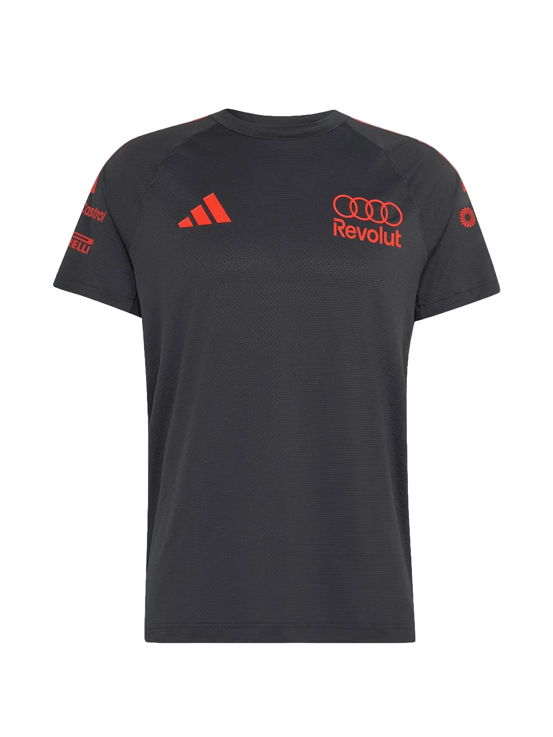Футболка F1 Team Mechanics из коллаборации с Audi x Revolut Adidas, черный