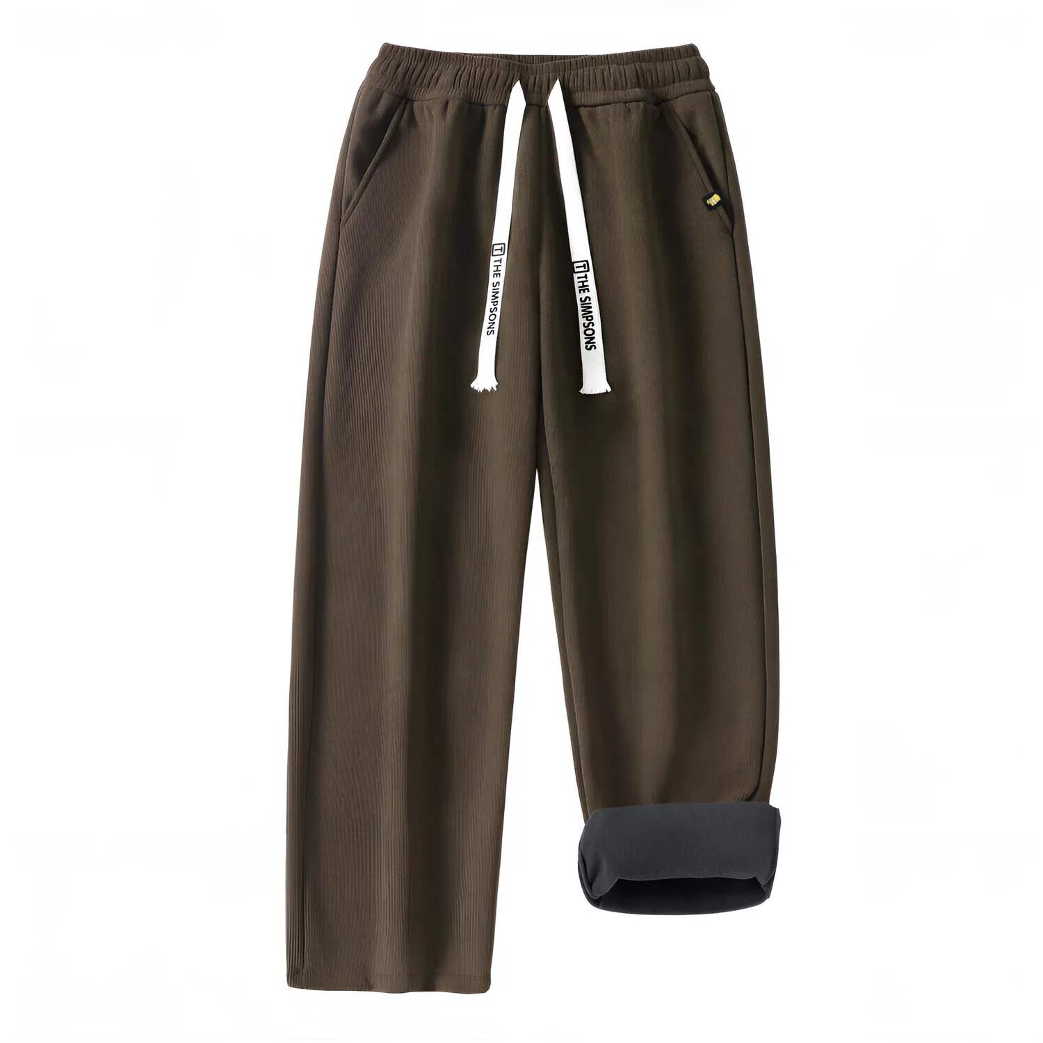 Детские спортивные штаны из трикотажа Caramel Fleece-Lined Knitted Sweatpants The Simpsons