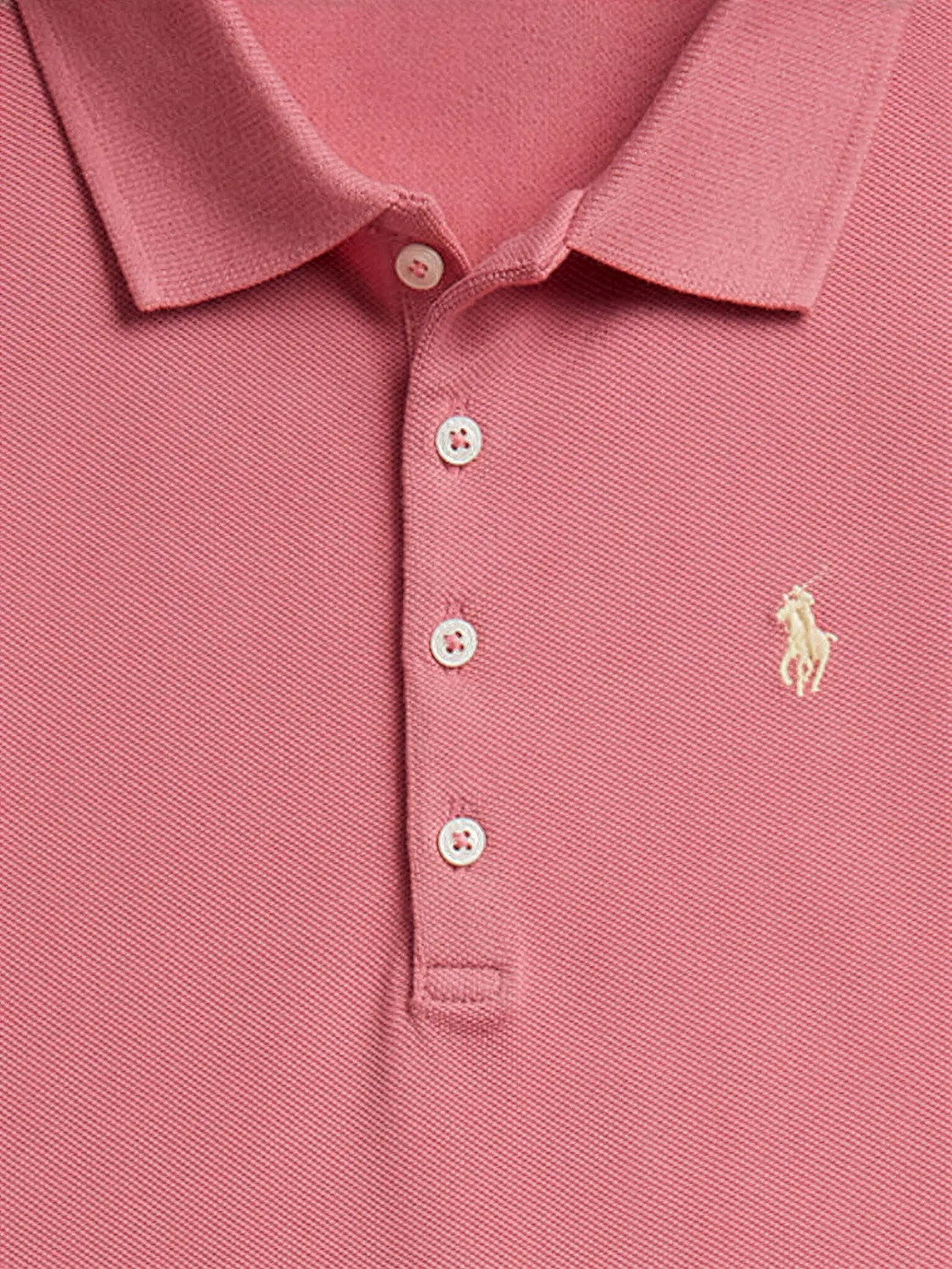 Повседневное платье стандартного кроя для девочки Polo Ralph Lauren, розовый — фото 3