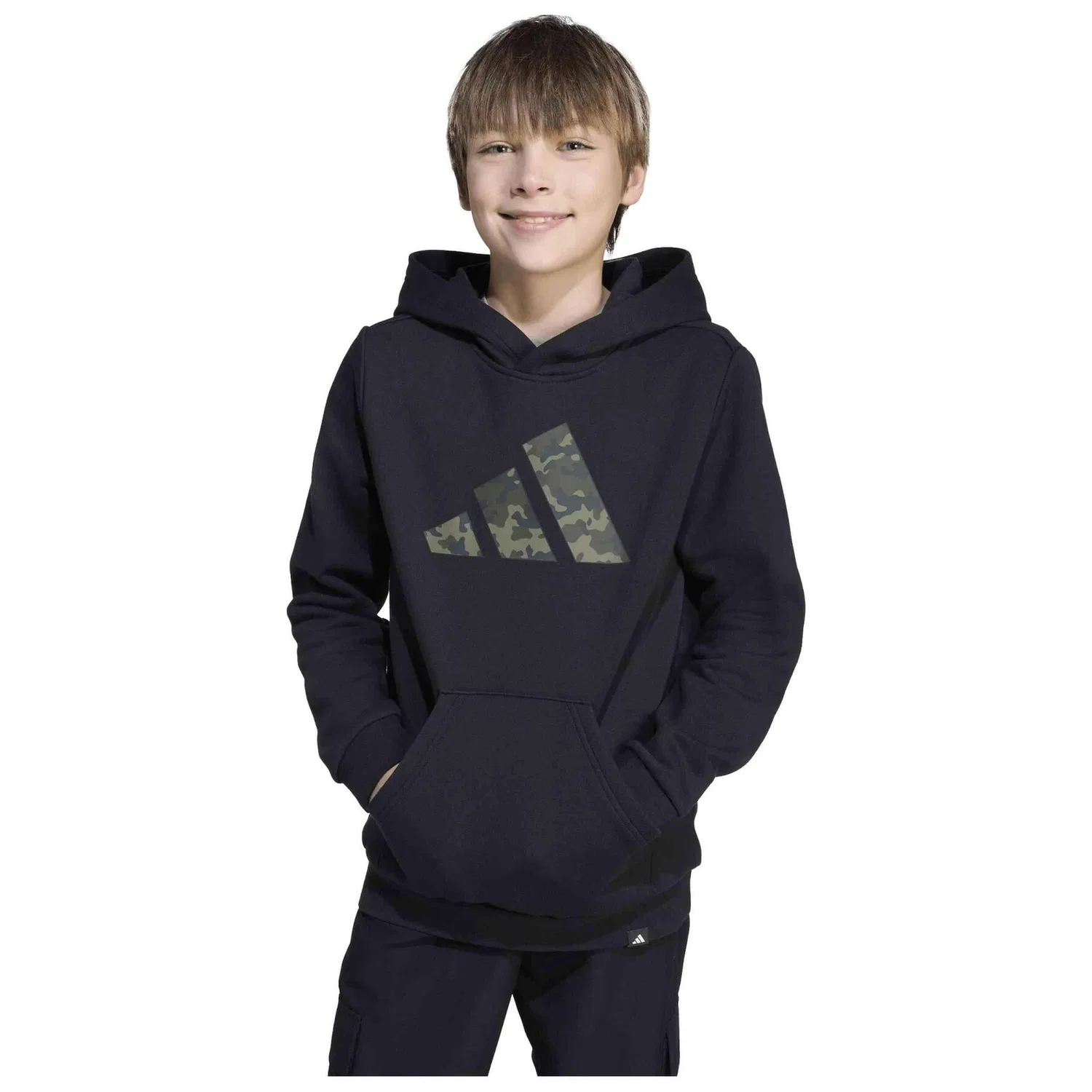 Детское худи с капюшоном JV5127 Adidas, Schwarz