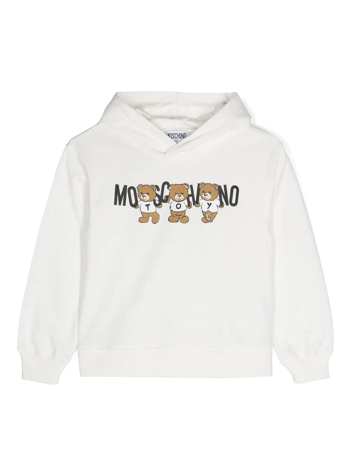 Худи с принтом Медвежонка Moschino, нейтральный