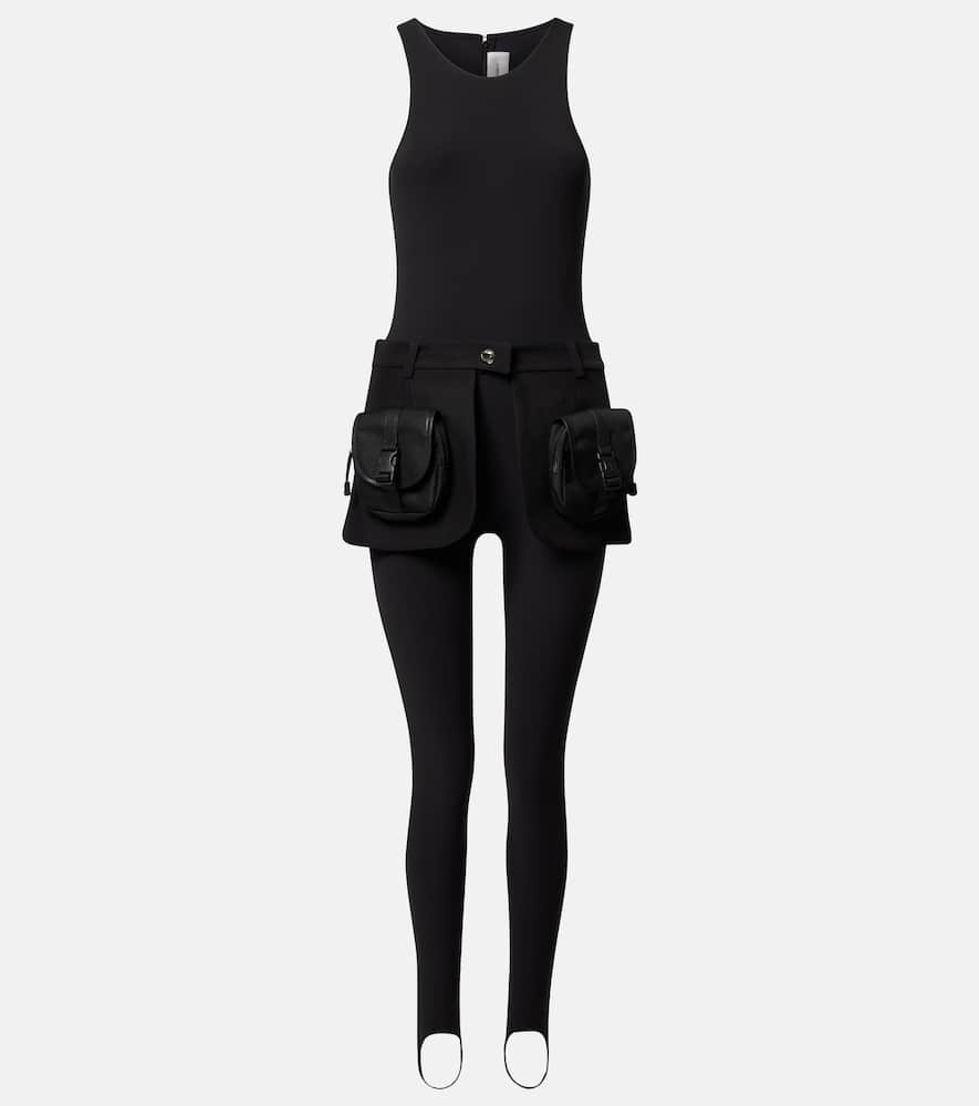 

Комбинезон с поясом Coperni, Black