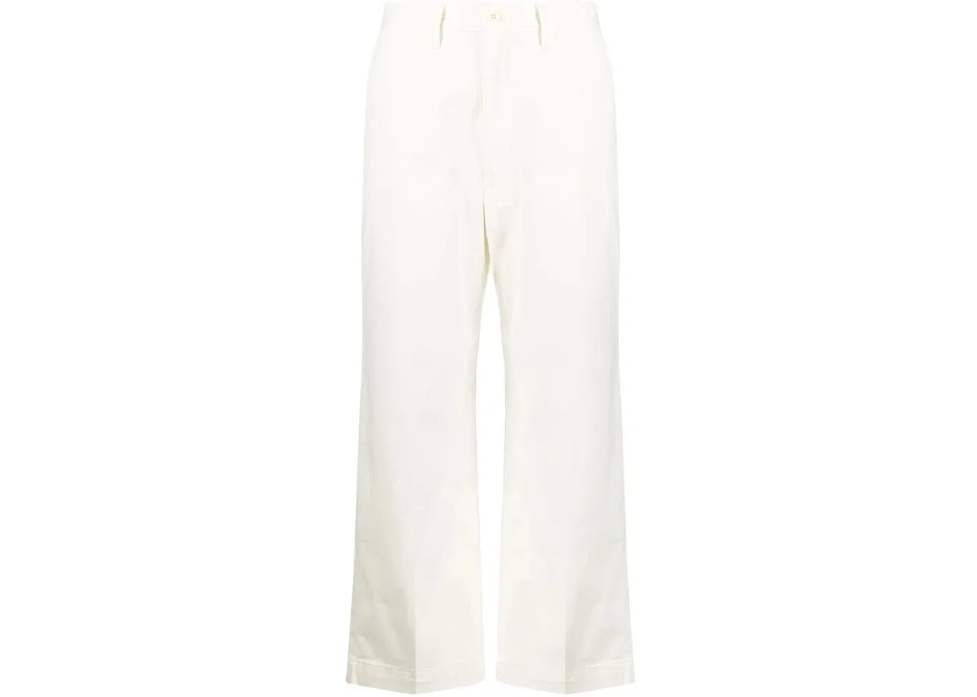 Женские брюки с высокой посадкой Polo Ralph Lauren, Warm White