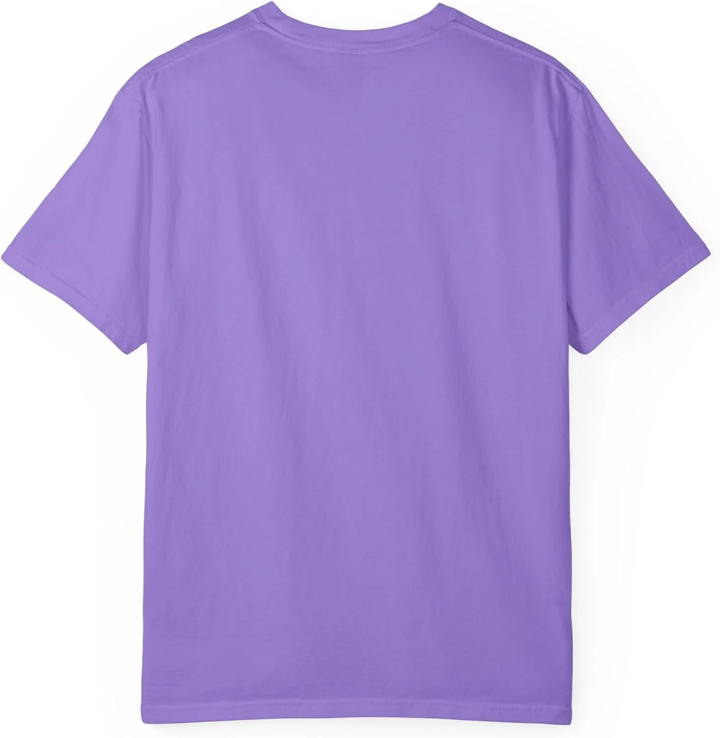 Мужская футболка с рисунком ракушек Comfort Colors 1717, Violet — фото 3