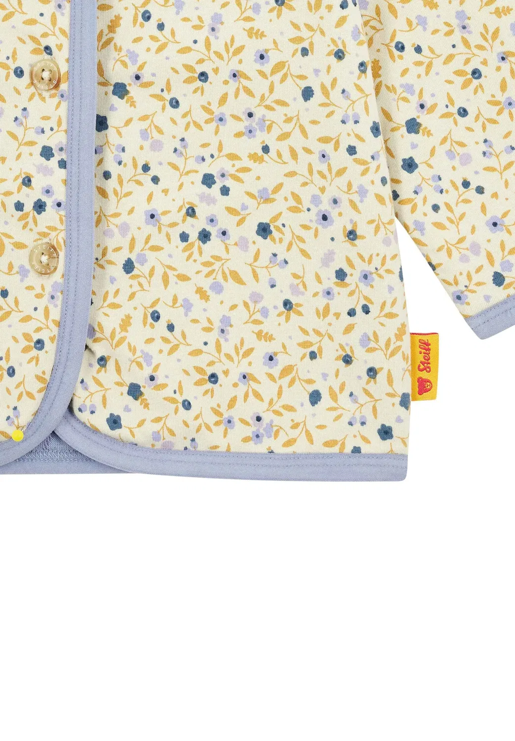 Трикотажная куртка woof & fluff, gefüttert, Whatiert - легкая куртка Steiff, Whitecap Gray — фото 4