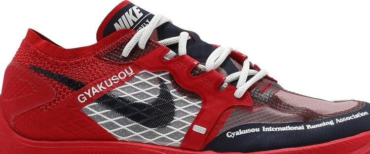 Кроссовки Nike Gyakusuo x ZoomX Vaporfly NEXT% 'University Red Blue', красный — фото 3