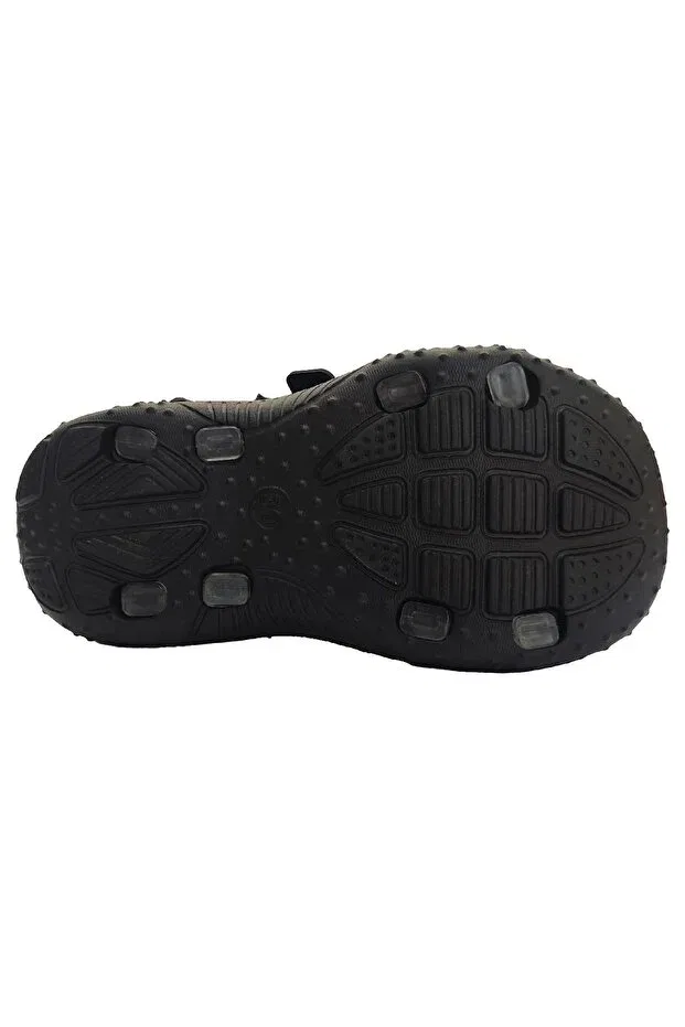 Детские сандалии для девочек текстильные Hummel, Black — фото 4