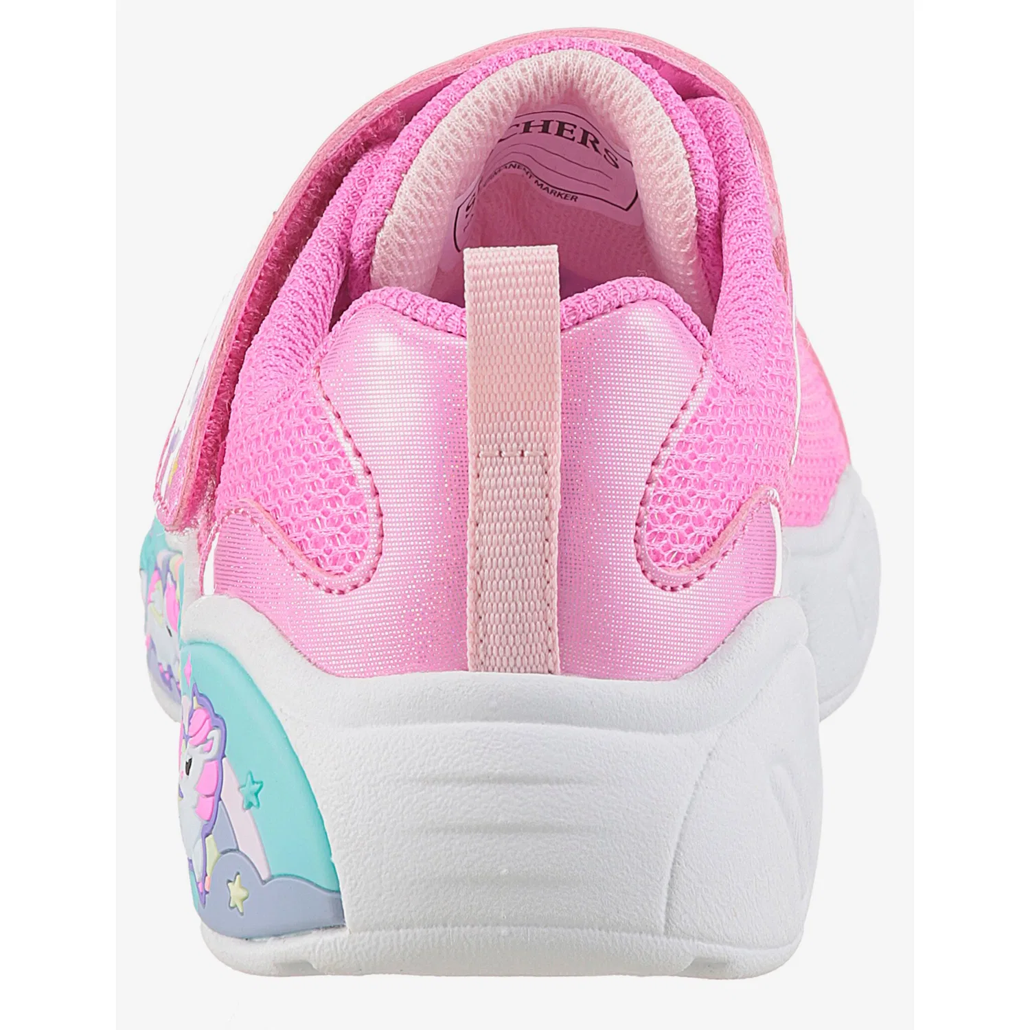 Детские кроссовки для первых шагов с цветными мотивами Skechers, Pink Multi — фото 3
