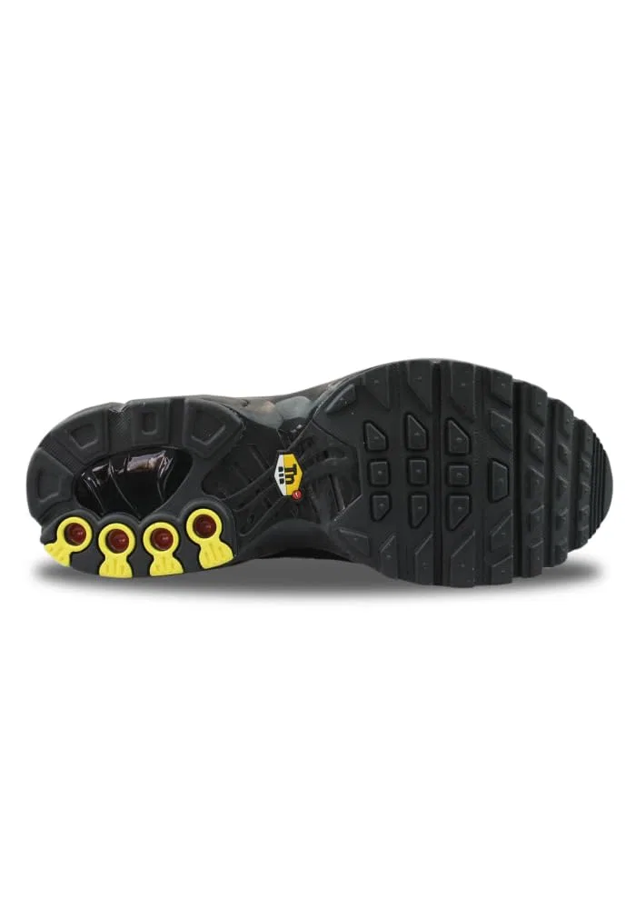 Детские кроссовки для мальчиков с шнуровкой Air Max NIKE, Blue Yellow Black — фото 4