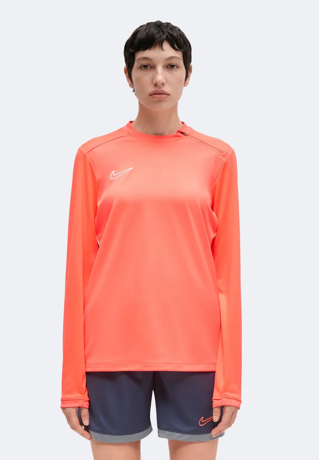 Футболка с длинными рукавами Acd25 crew Nike Performance, Bright Crimson/White