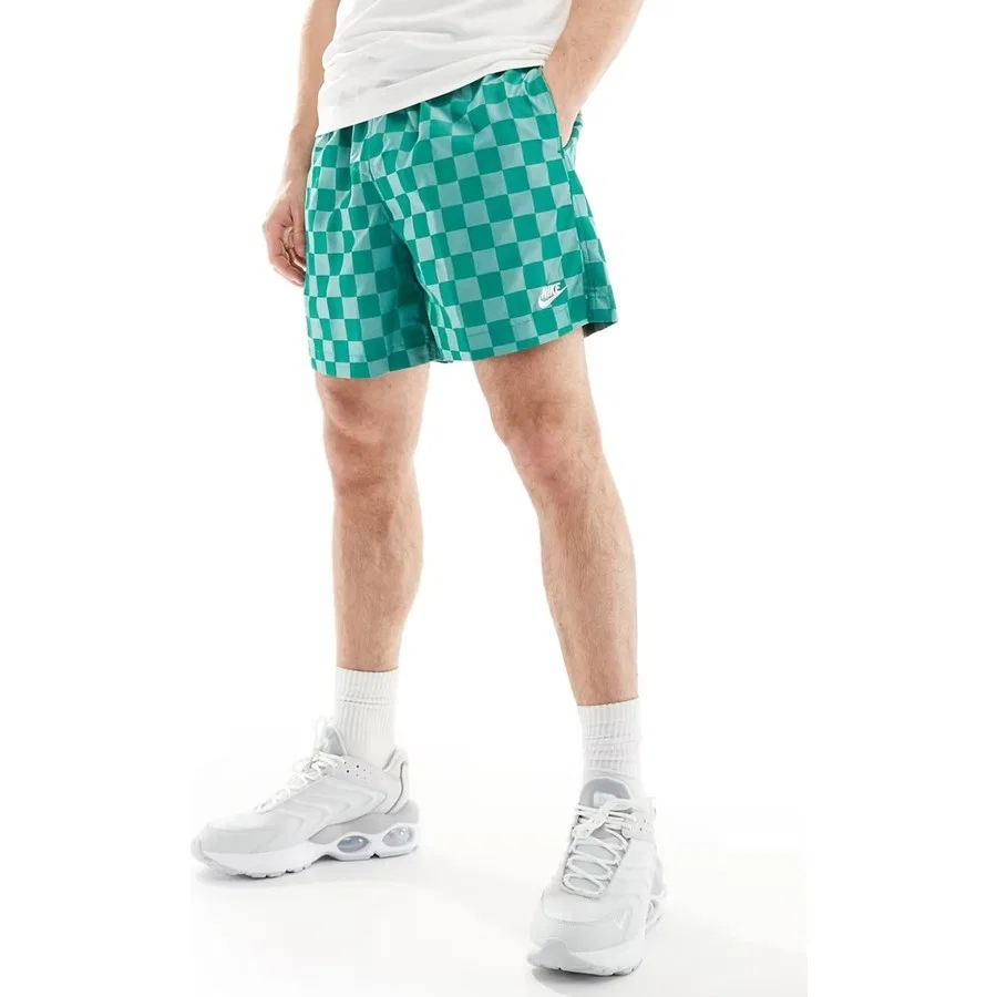 Шорты спортивные с принтом Nike Sportswear Men's Sea Shorts Green, Зеленый