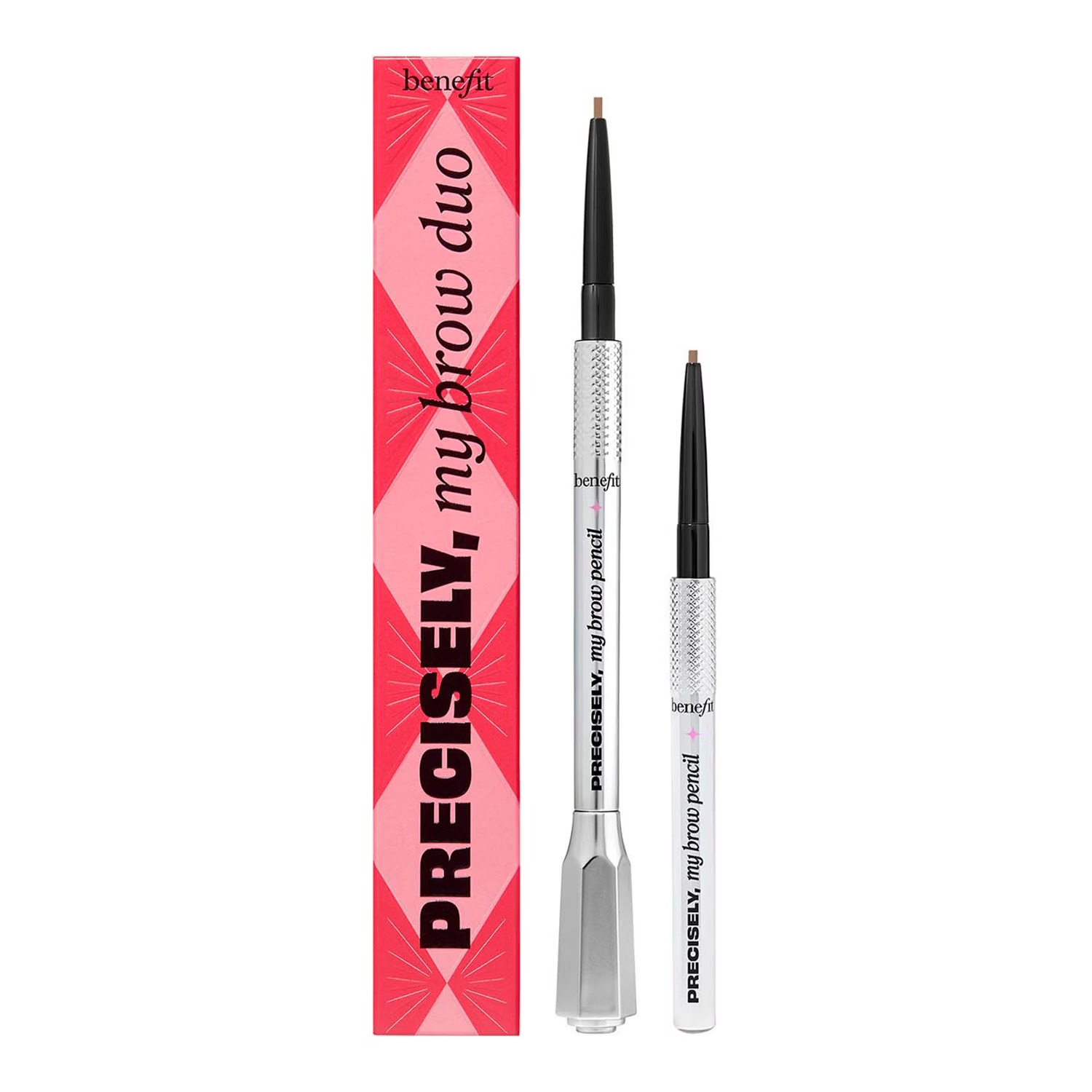 Набор карандашей для бровей Benefit Cosmetics Precisely My Brow Duo Bestseller, оттенок 3, 2 шт