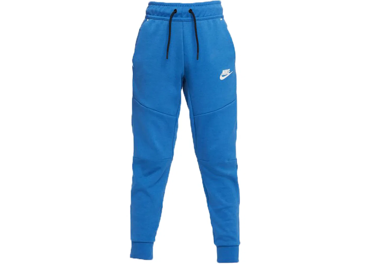 Детские спортивные штаны из футера с технологией Tech Fleece Nike Joggers, Dark Marina Blue/Light Bone