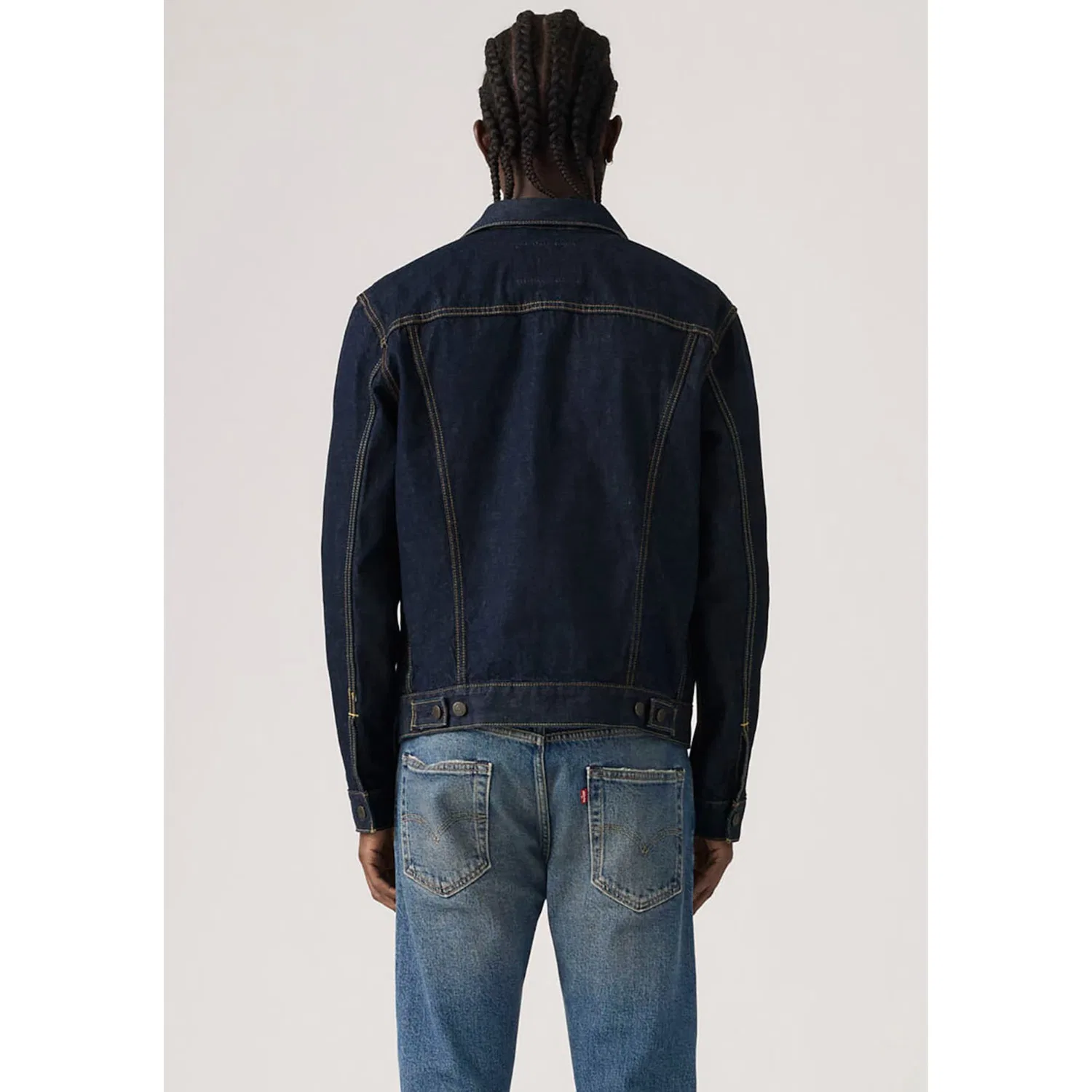 Мужская джинсовая куртка Trucker Jacket Levi's, Blue — фото 3