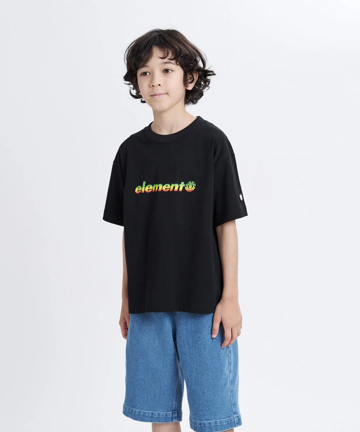 Детская футболка с коротким рукавом с принтом RASTA GRADE SS Y ELEMENT, White — фото 3