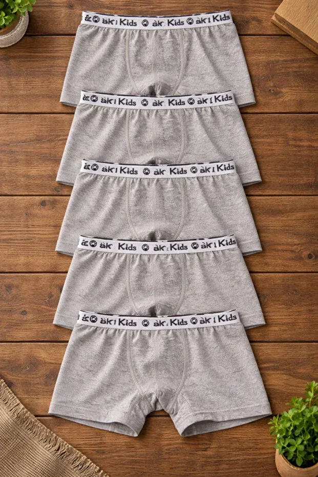 Детские боксеры для мальчиков хлопковые Basics Süsen Lingerie, Gray