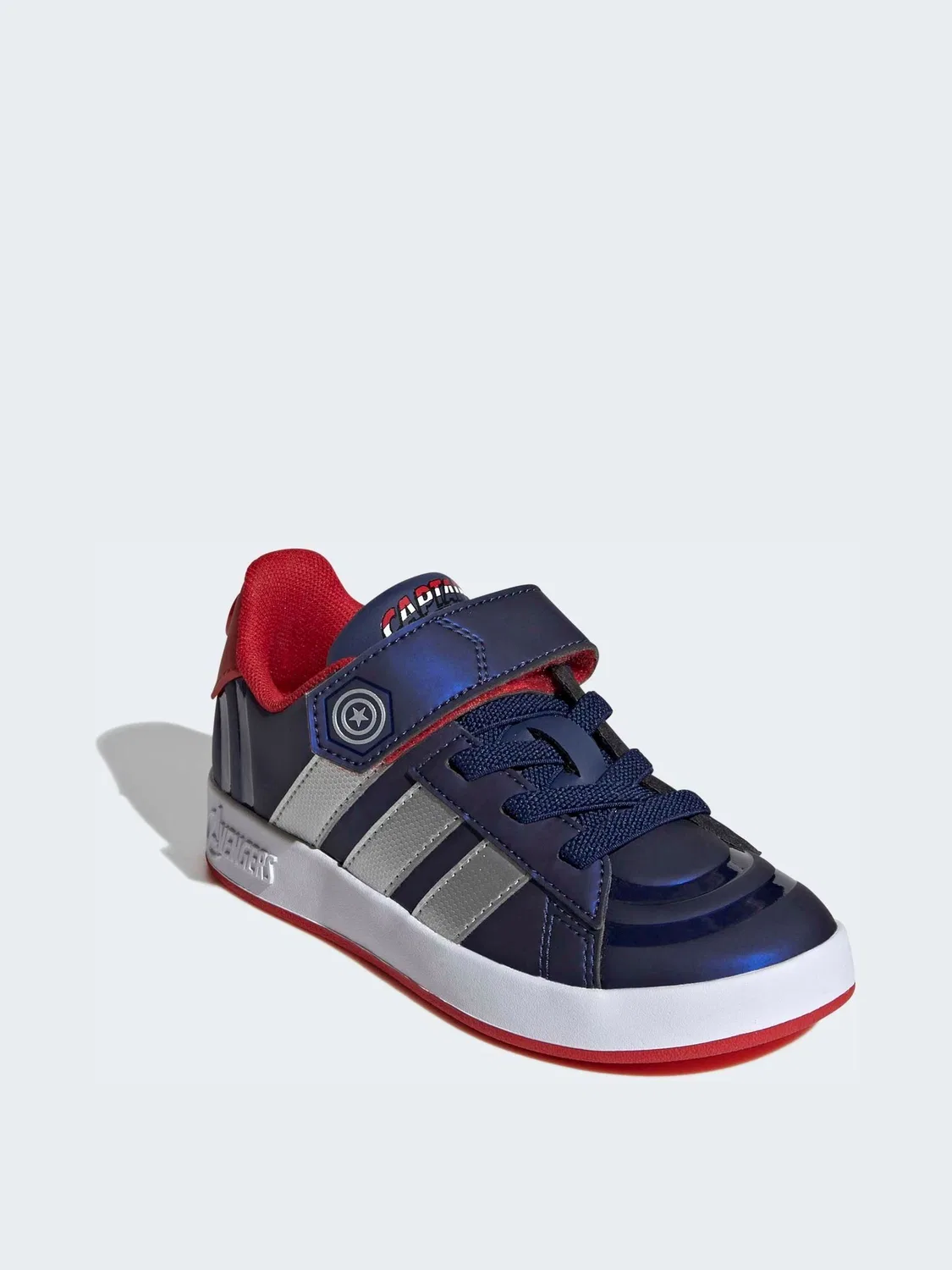 Кроссовки Marvel Avengers Grand Court adidas, синие — фото 4