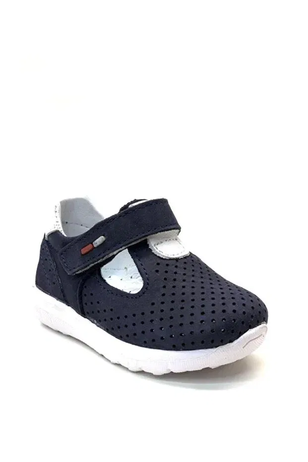 Детская ортопедическая обувь для мальчиков из замши Tuğba Ortopedi, Navy Blue Nubuck — фото 2