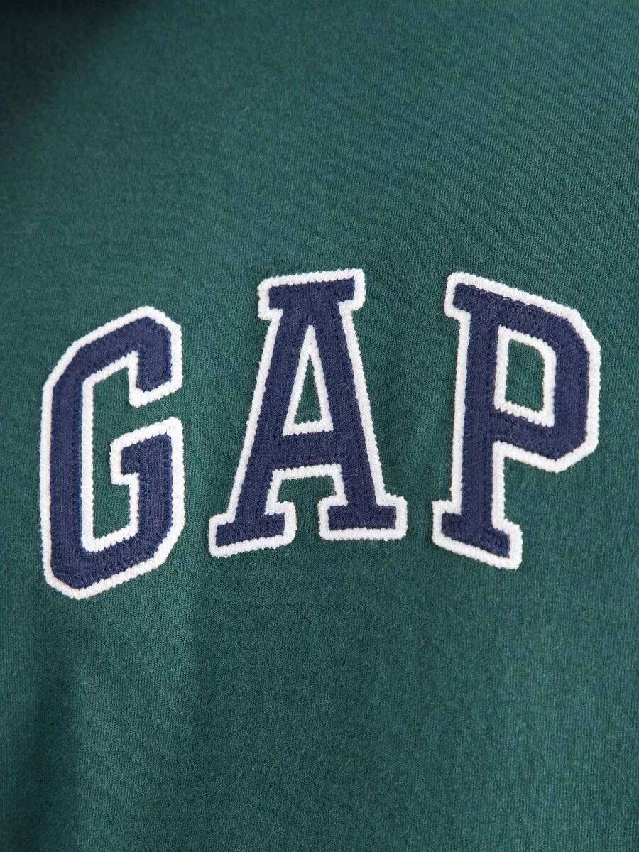 Рубашка GAP изумрудного цвета — фото 2