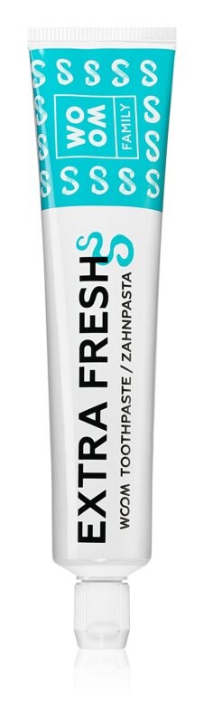 

Освежающая зубная паста WOOM Family Extra Fresh