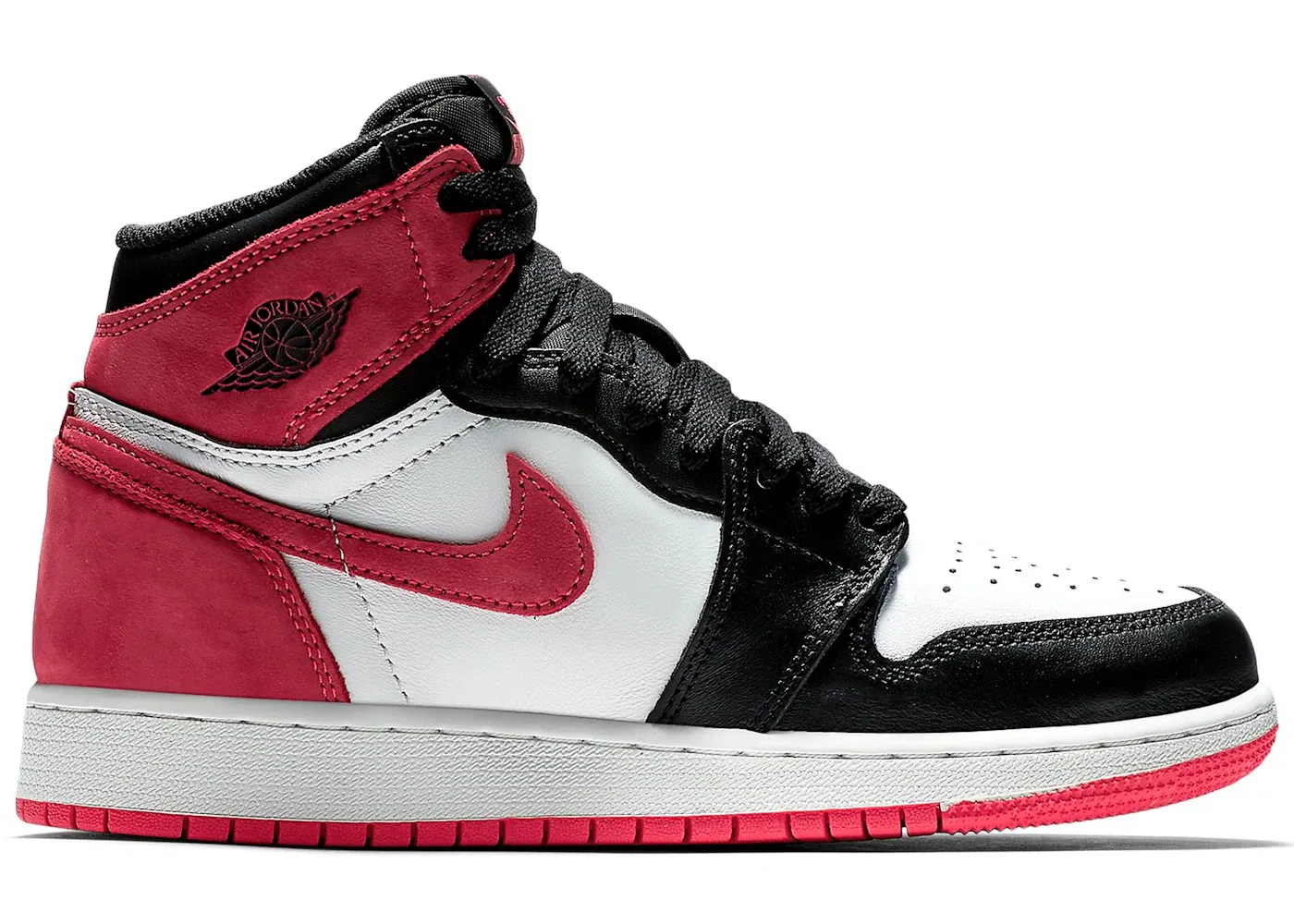 Детские кроссовки Lifestyle Jordan 1 Retro High Jordan, Summit White/Track Red-Black