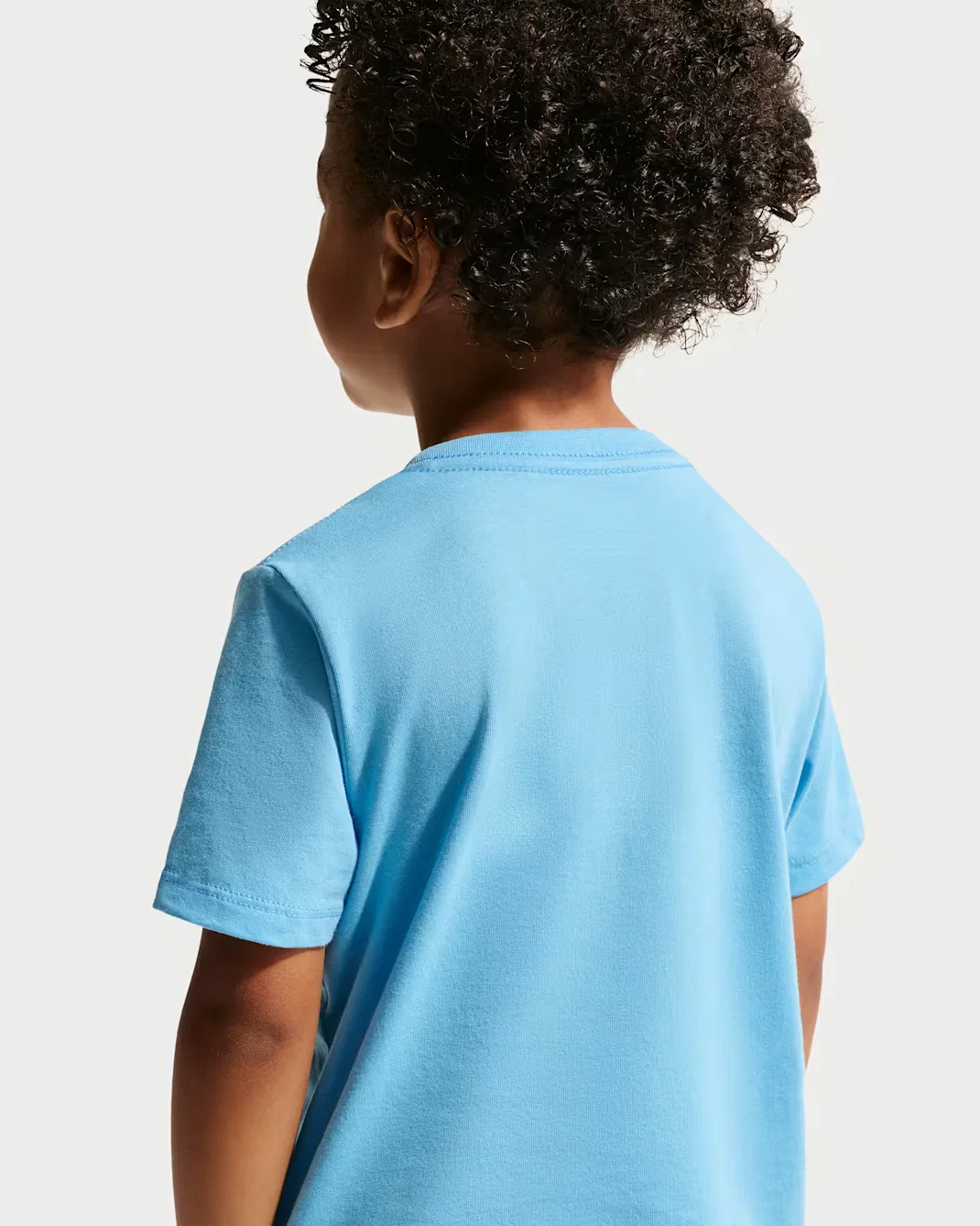 Детский комплект из двух предметов: вязаные шорты и шорты Nike, Football Blue/Black — фото 3