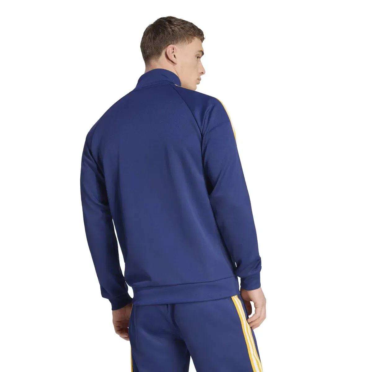 Мужская куртка из полиэстера и хлопка Real Madrid CF adidas Originals, Azul — фото 2
