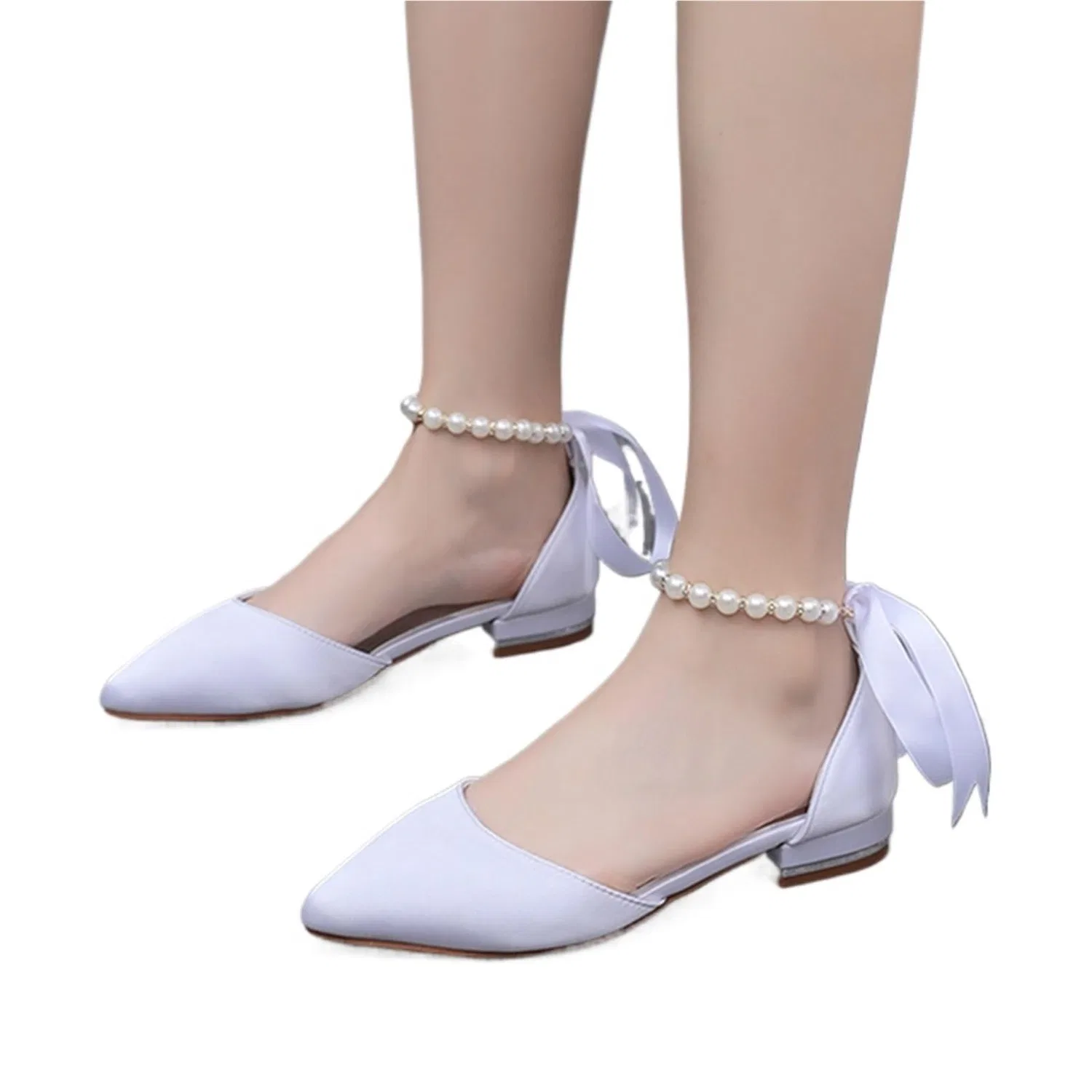 Детские туфли на каблуке Crystal Queen Pearl Strapping DYYEUAVT, Wine Red ‎Dyyeuavt — фото 3