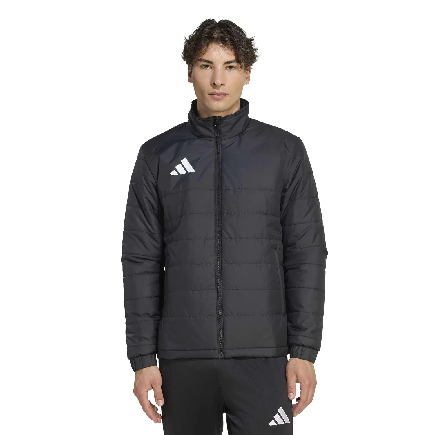 Мужская легкая куртка Entrada26 adidas, Black/White — фото 4