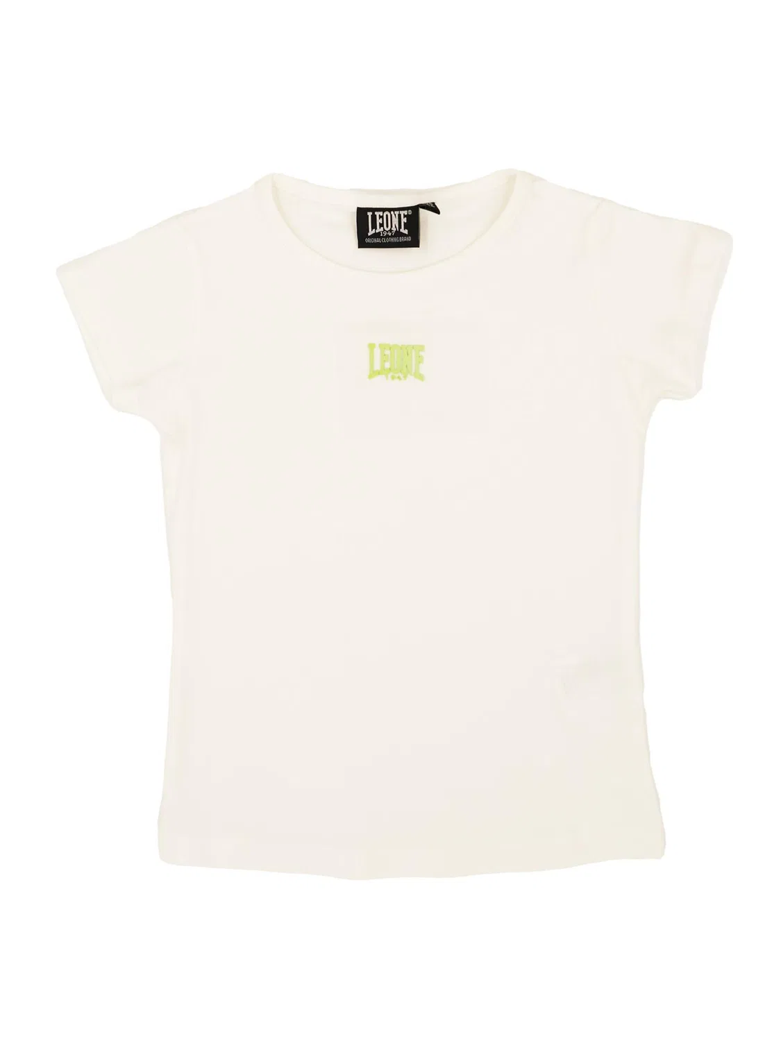 Детская футболка с принтом Pure Chic Leone 1947 Apparel, Weiss